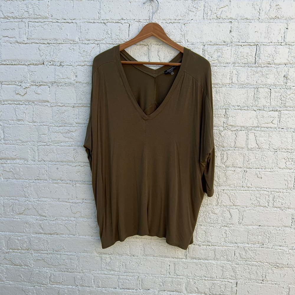 CQ by CQ army green tunic sz M/L